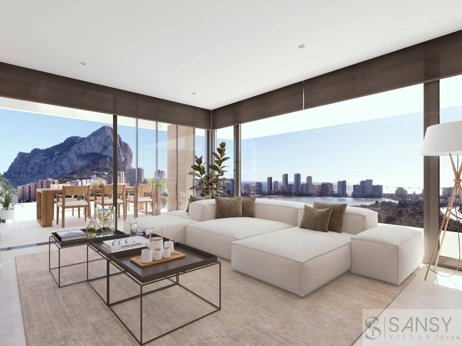 Apartamento de 3 habitaciones en Calpe / Calp en venta con piscina - 1.706.000 € (Ref: 9406031)