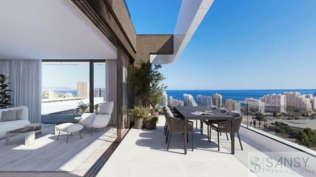 3 makuuhuone Kattohuoneisto myytävänä paikassa Pueblo, Calpe / Calp mukana uima-altaan - 802 000 € (Ref: 9406032)