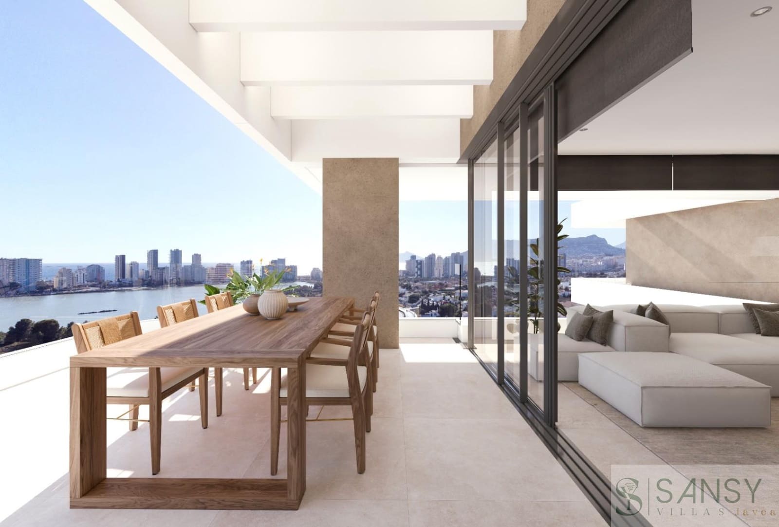 2 soveværelse Lejlighed til salg i Calpe / Calp med swimmingpool - € 605.000 (Ref: 9406033)