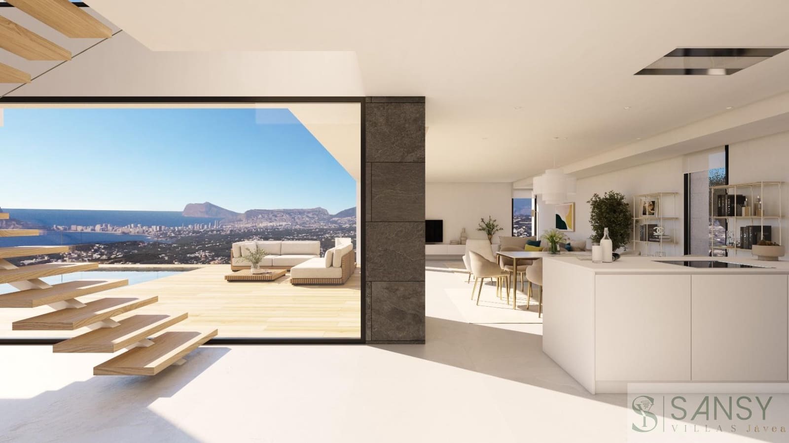 3 sypialnia Willa na sprzedaż w Benitachell / Benitatxell z basenem - 2 135 000 € (Ref: 9406035)