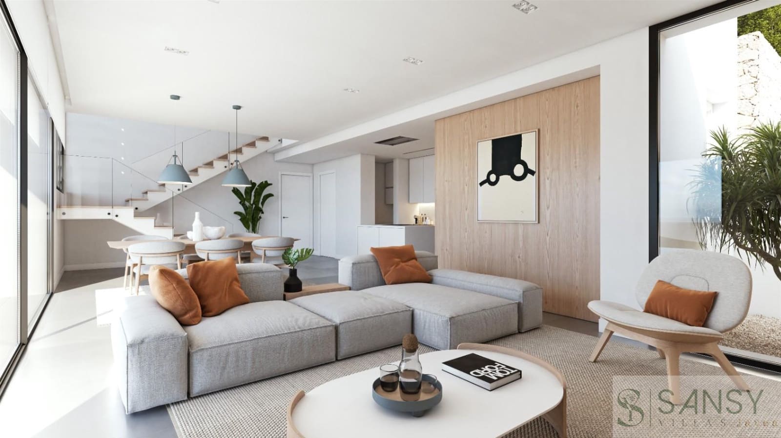 3 makuuhuone Huvila myytävänä paikassa Cumbre del Sol mukana uima-altaan - 1 865 000 € (Ref: 9406038)