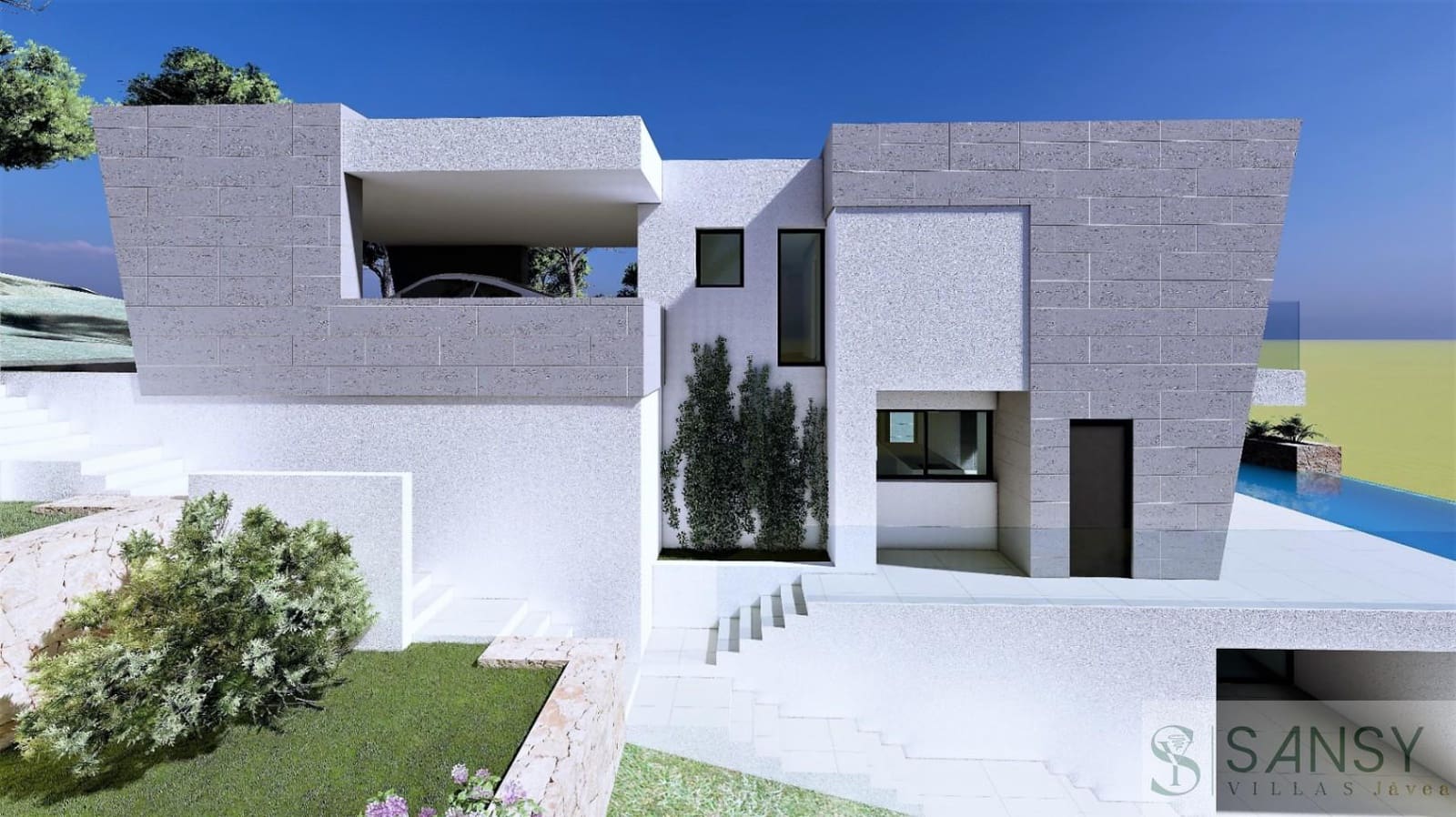 Chalet de 3 habitaciones en Cumbre del Sol en venta con piscina - 2.450.000 € (Ref: 9406041)