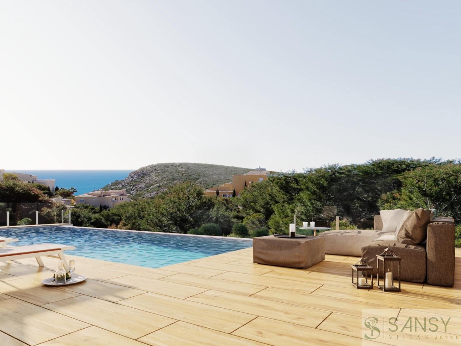 3 makuuhuone Huvila myytävänä paikassa Cumbre del Sol mukana uima-altaan - 1 602 500 € (Ref: 9406042)