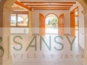 4 bedroom Villa for rent in Partida Tosal - Zona del Castellans, Javea / Xàbia with pool garage - € 3,200 (Ref: 9455696)