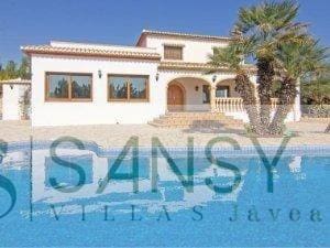 4 bedroom Villa for rent in Partida Tosal - Zona del Castellans, Javea / Xàbia with pool garage - € 3,200 (Ref: 9455696)