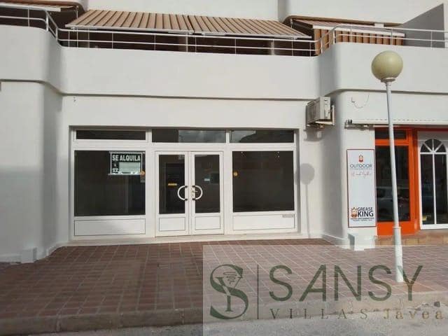 Commercial for rent in Arenal, Javea / Xàbia - € 900 (Ref: 9600068)