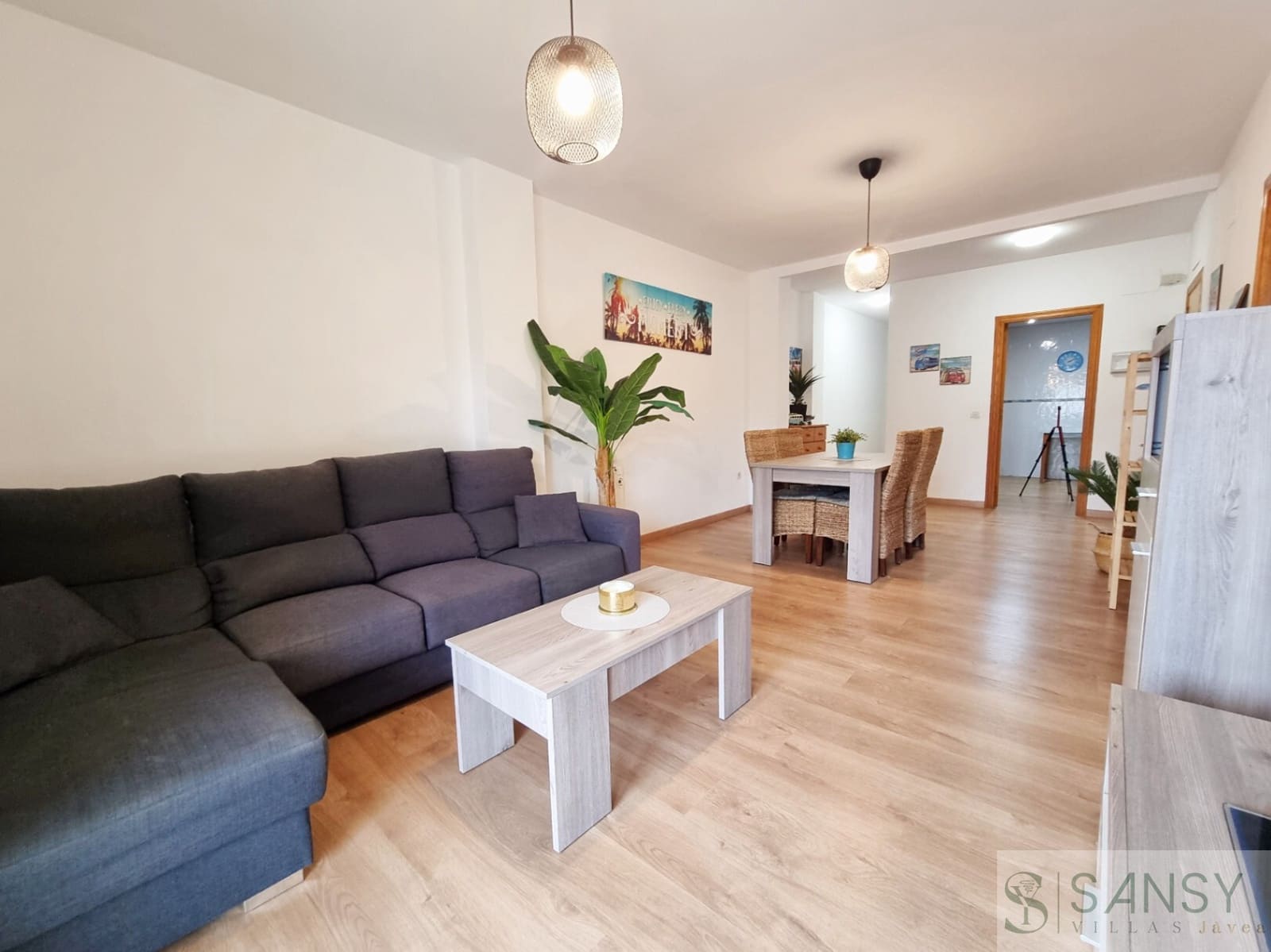 3 soveværelse Lejlighed til salg i Jalon / Xalo med garage - € 215.000 (Ref: 9663331)