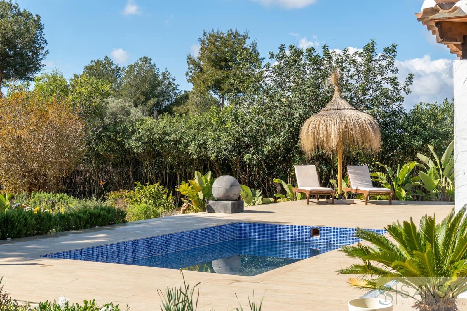 3 makuuhuone Huvila myytävänä paikassa Pinosol mukana uima-altaan 
autotalli - 845 000 € (Ref: 9783525)