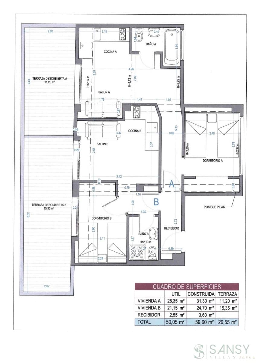 Appartement te koop in Javea / Xabia met zwembad - € 495.000 (Ref: 9796213)