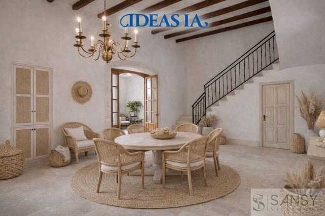 4 sovrum Finca/Hus på landet till salu i Centro ciudad, Javea / Xàbia med pool - 530 000 € (Ref: 9796255)