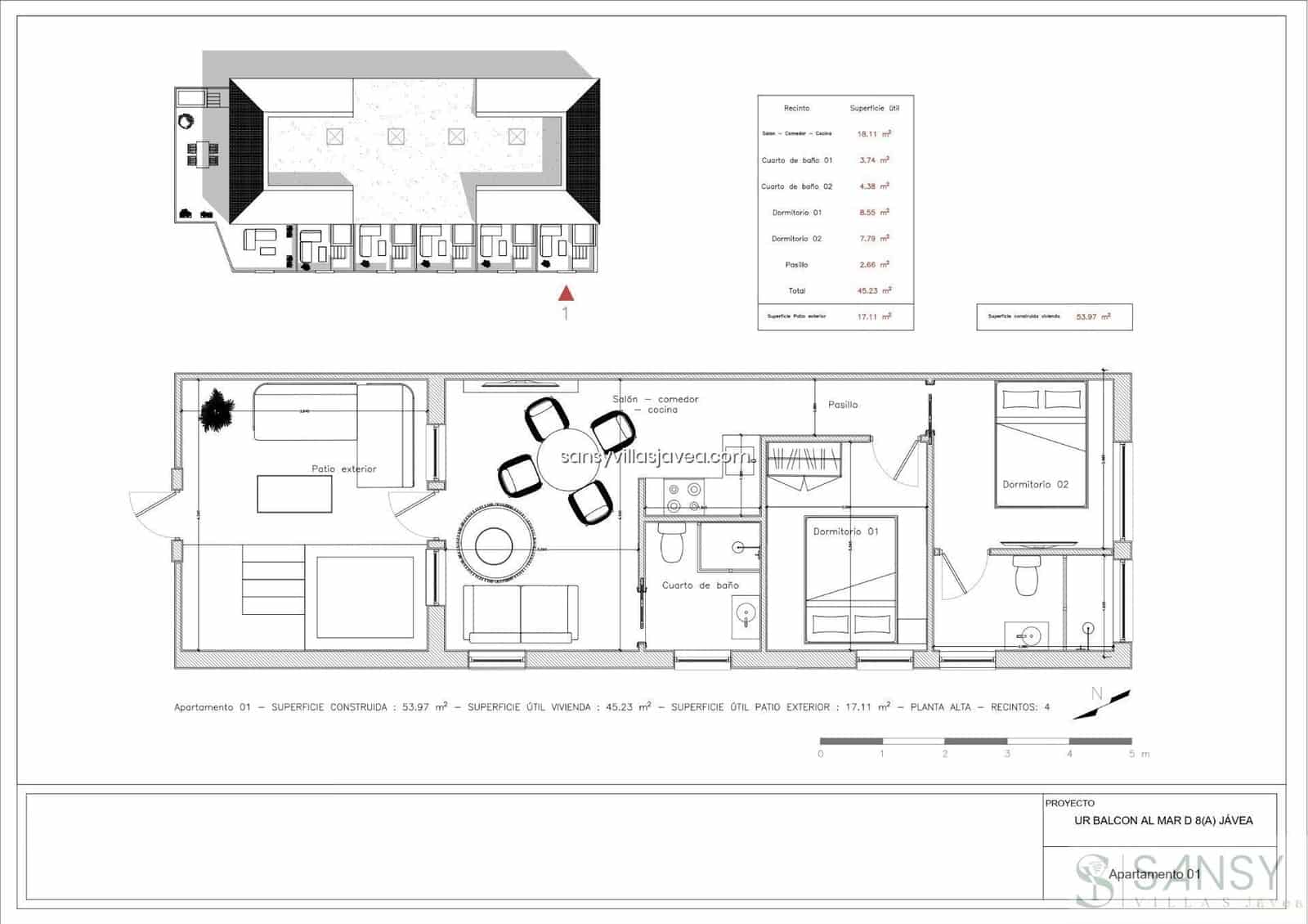 2 Zimmer Haus zu verkaufen in Javea / Xabia - 298.000 € (Ref: 9796257)