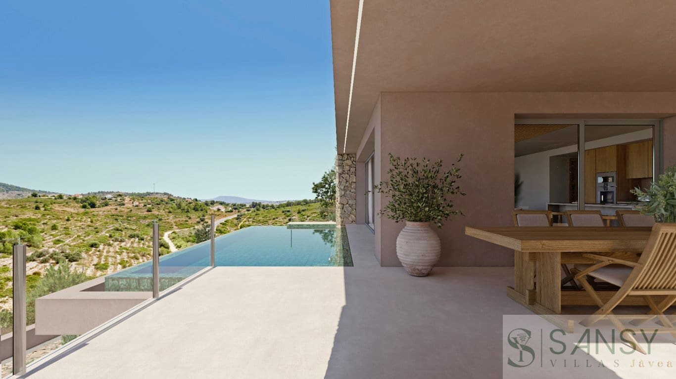 Chalet de 3 habitaciones en Llíber en venta con piscina - 977.000 € (Ref: 9796265)