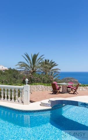 Chalet de 4 habitaciones en Portichol - Balcón al Mar, Javea / Xàbia en alquiler con piscina garaje - 3.000 € (Ref: 9885358)