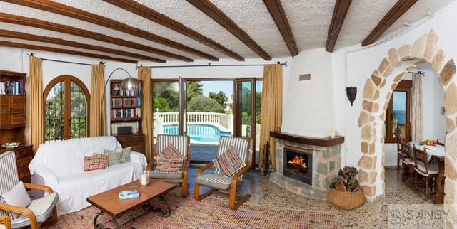 Chalet de 4 habitaciones en Javea / Xàbia en alquiler con piscina garaje - 3.000 € (Ref: 9885358)