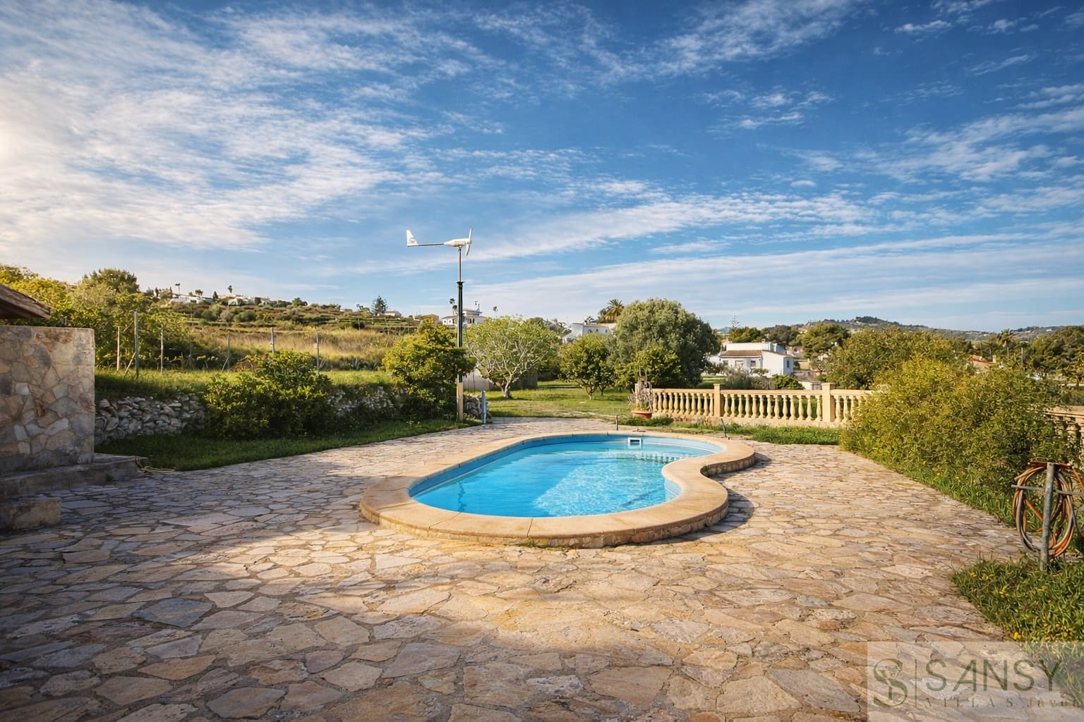 3 soveværelse Finca/Landehus til salg i Benitachell / Benitatxell med swimmingpool garage - € 1.240.000 (Ref: 9961801)