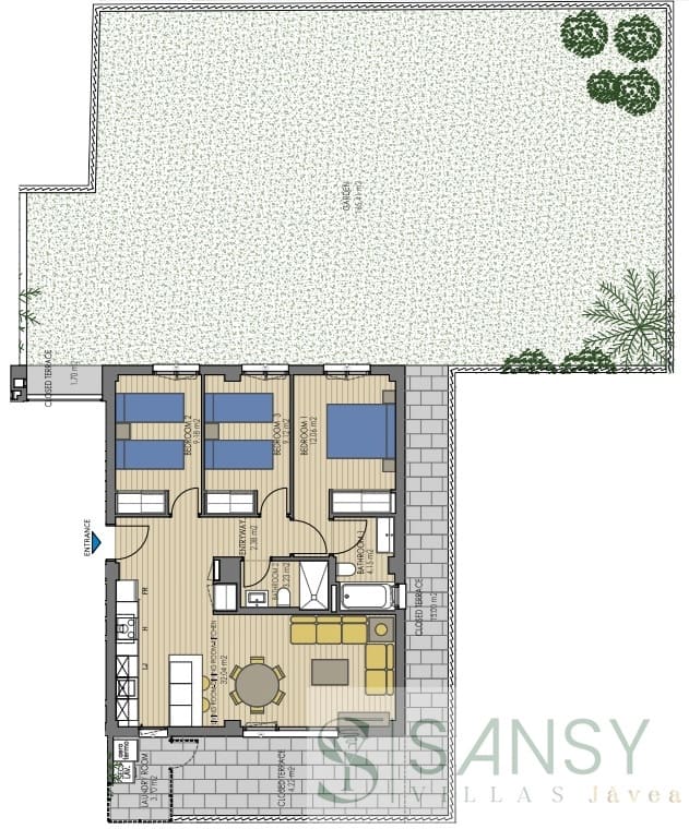 3 soveværelse Lejlighed til salg i Javea / Xabia med swimmingpool garage - € 740.000 (Ref: 9990051)