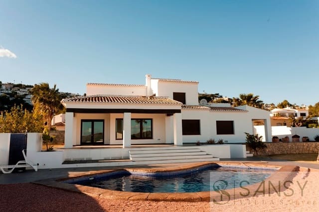 4 soveværelse Villa til salg i Moraira, Teulada-Moraira med swimmingpool garage - € 1.440.000 (Ref: 9990058)