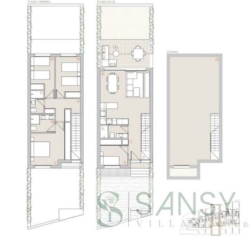 4 soveværelse Byhus til salg i Centro ciudad, Javea / Xàbia med swimmingpool garage - € 645.000 (Ref: 9990065)