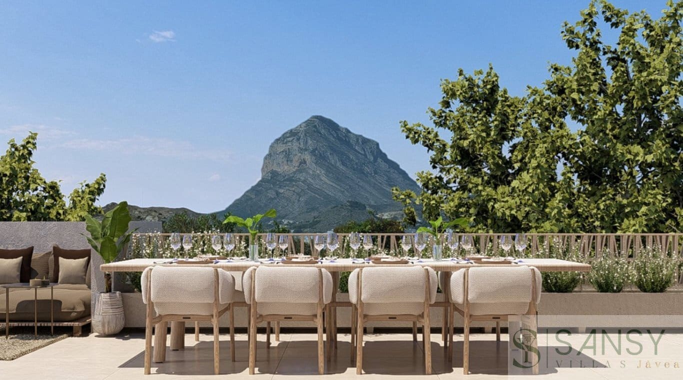 4 soveværelse Byhus til salg i Javea / Xabia med swimmingpool garage - € 645.000 (Ref: 9990065)