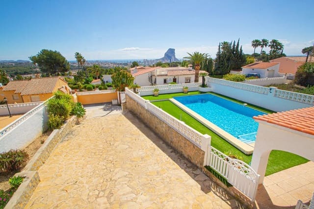 4 chambre Villa/Maison à vendre à Calpe / Calp avec garage - 499 000 € (Ref: 10042491)