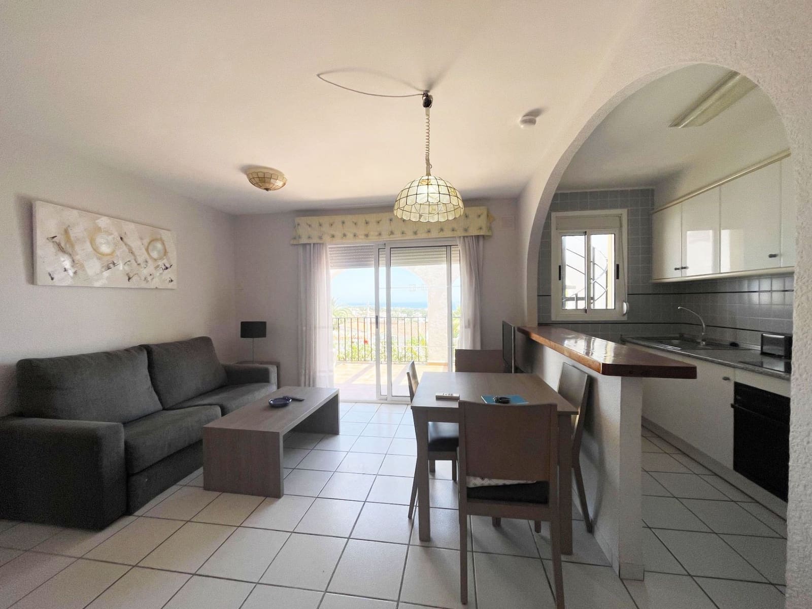2 Zimmer Bungalow zu verkaufen in Calpe / Calp mit Pool Garage - 270.000 € (Ref: 10042495)