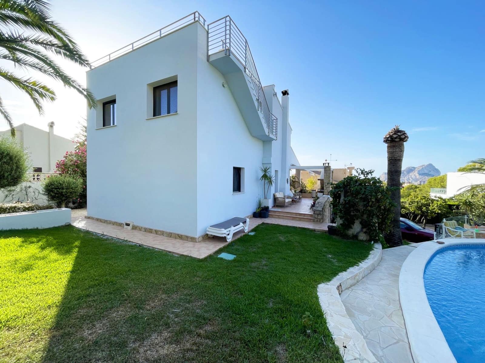 5 makuuhuone Huvila myytävänä paikassa Calpe / Calp mukana uima-altaan 
autotalli - 810 000 € (Ref: 10054655)