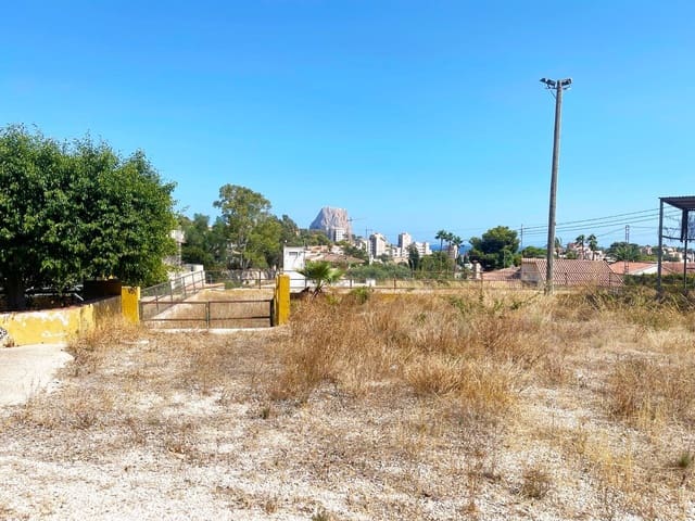 Landgrundstück zu verkaufen in Canuta, Calpe / Calp - 745.000 € (Ref: 10088831)