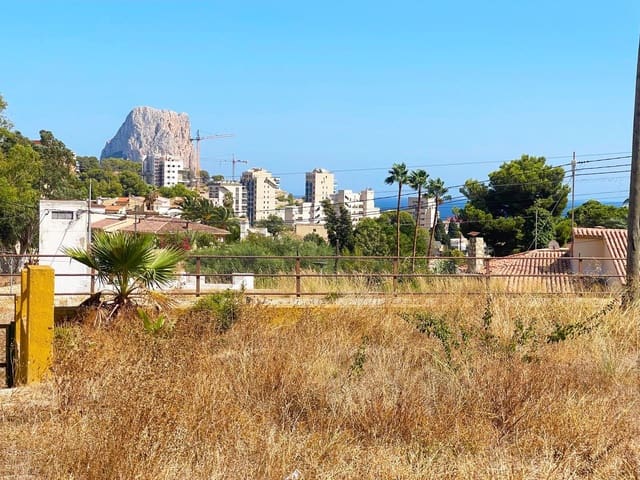 Landgrundstück zu verkaufen in Canuta, Calpe / Calp - 745.000 € (Ref: 10088831)