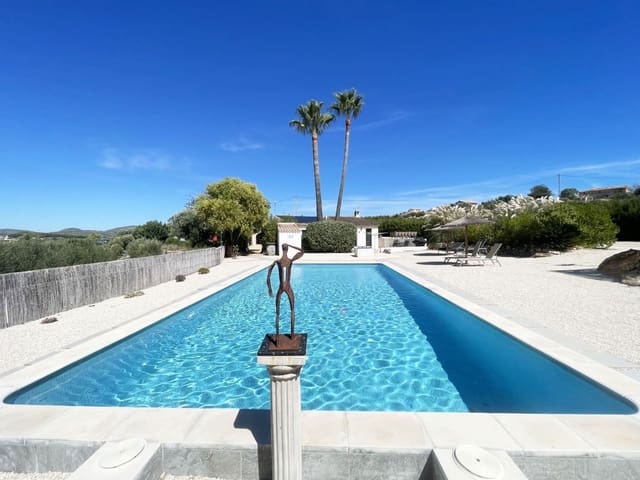 4 makuuhuone Huvila myytävänä paikassa Moraira, Teulada-Moraira mukana uima-altaan 
autotalli - 1 290 000 € (Ref: 10094200)