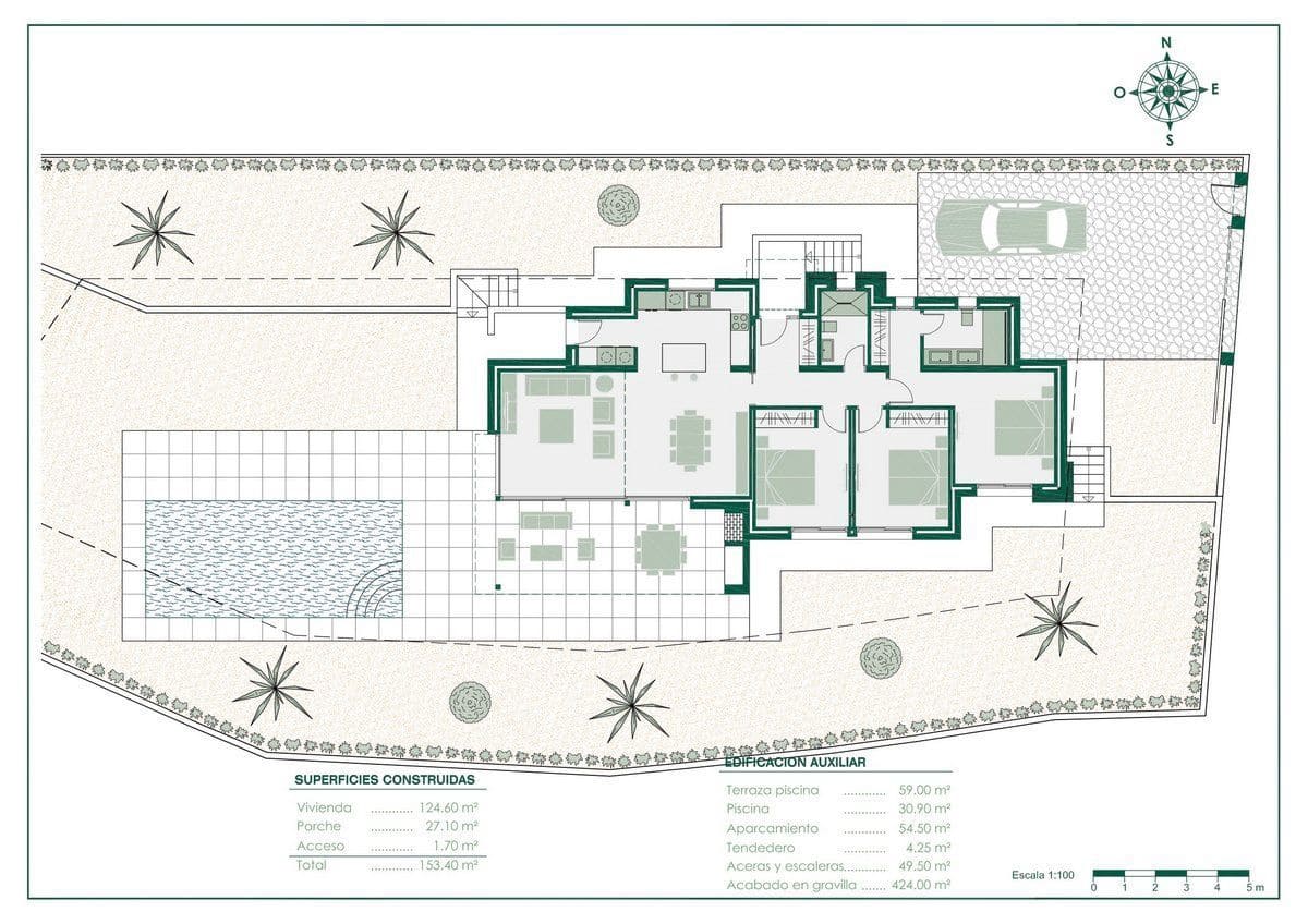 3 bedroom Villa for sale in Benissa with pool garage - € 890,000 (Ref: 6871883)