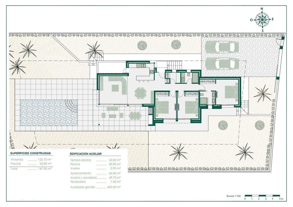 3 bedroom Villa for sale in Benissa with pool garage - € 890,000 (Ref: 6871883)