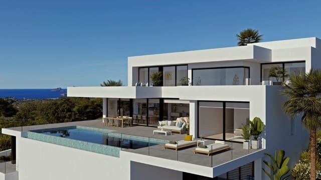 4 Zimmer Villa zu verkaufen in Cumbre del Sol, Benitachell / Benitatxell mit Pool Garage - 2.720.000 € (Ref: 7617056)
