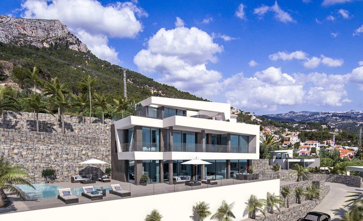 4 soveværelse Villa til salg i Calpe / Calp med swimmingpool garage - € 1.850.000 (Ref: 7853684)