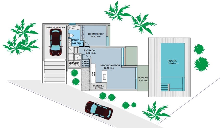 3 Zimmer Villa zu verkaufen in Benissa mit Pool Garage - 1.175.000 € (Ref: 8757326)