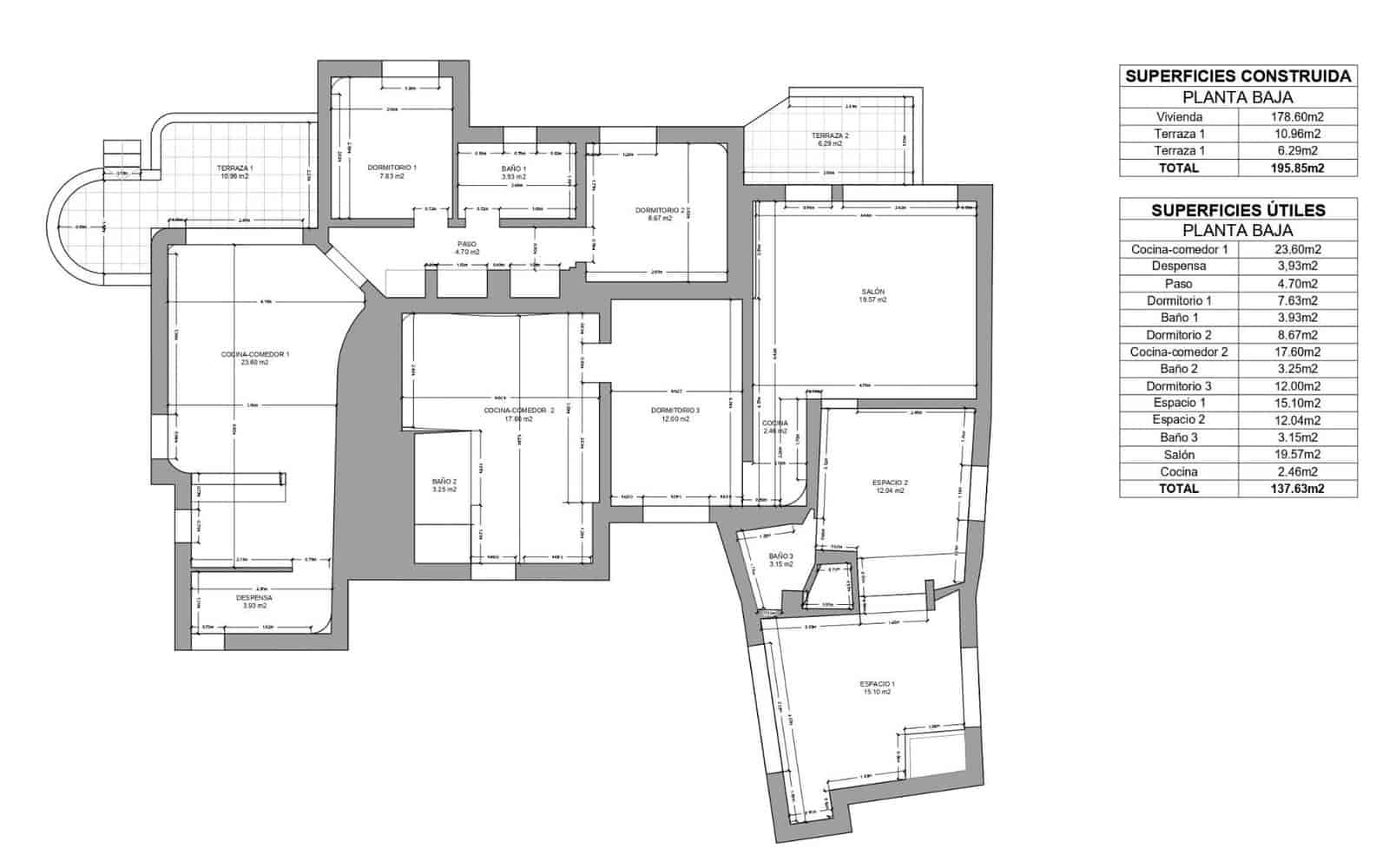 6 makuuhuone Huvila myytävänä paikassa Calpe / Calp mukana uima-altaan 
autotalli - 450 000 € (Ref: 8942664)