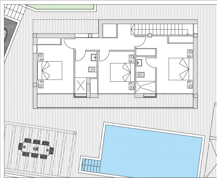 4 chambre Villa/Maison à vendre à Calpe / Calp avec piscine garage - 959 000 € (Ref: 8942665)