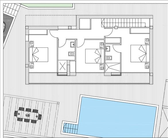 4 chambre Villa/Maison à vendre à Calpe / Calp avec piscine garage - 959 000 € (Ref: 8942665)