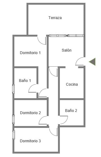 3 soveværelse Lejlighed til salg i Calpe / Calp med swimmingpool garage - € 475.000 (Ref: 9068530)
