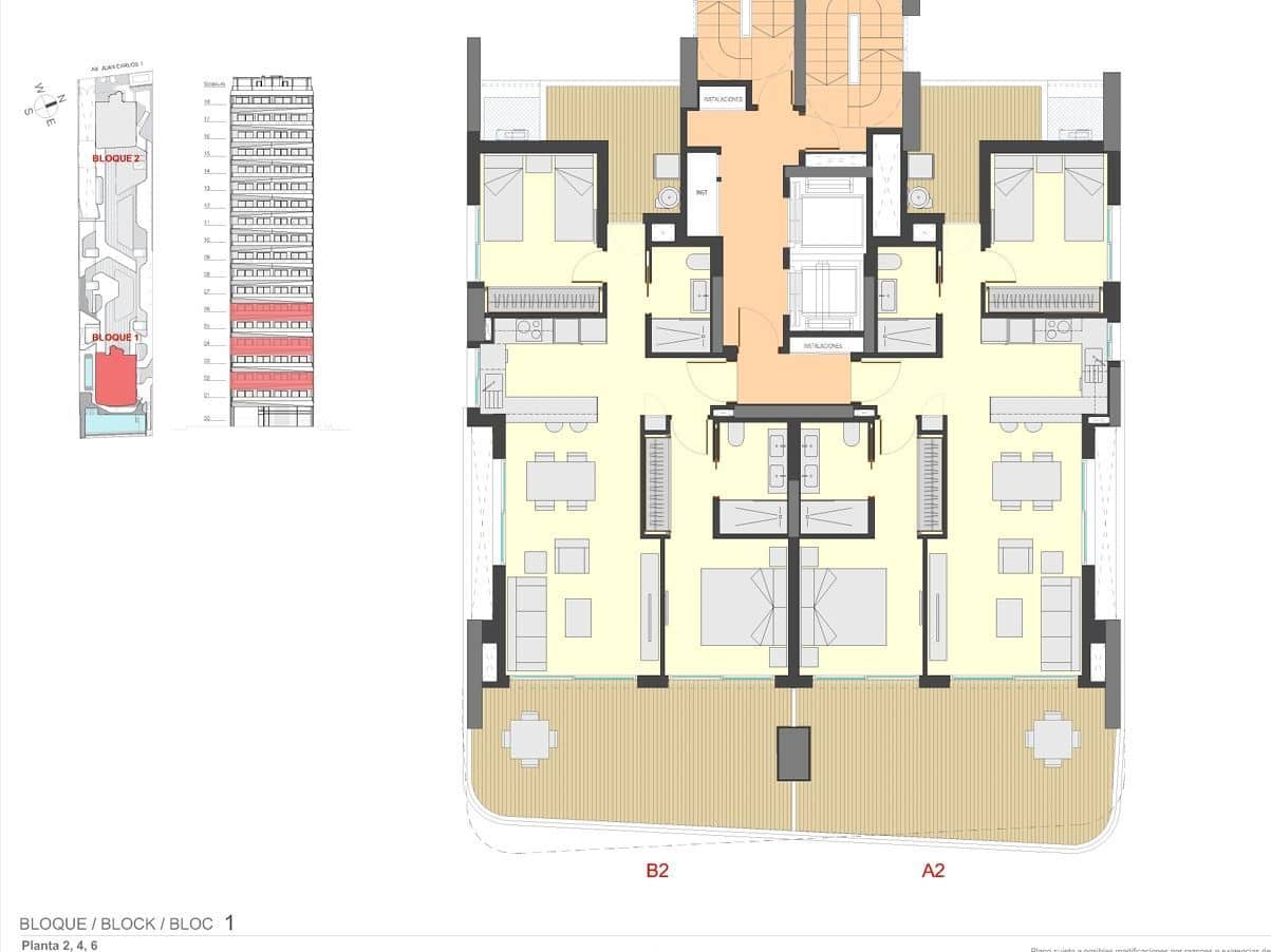 1 Zimmer Apartment zu verkaufen in Calpe / Calp mit Garage - 380.000 € (Ref: 9106308)