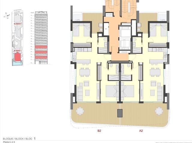 1 Zimmer Apartment zu verkaufen in Calpe / Calp mit Garage - 380.000 € (Ref: 9106308)