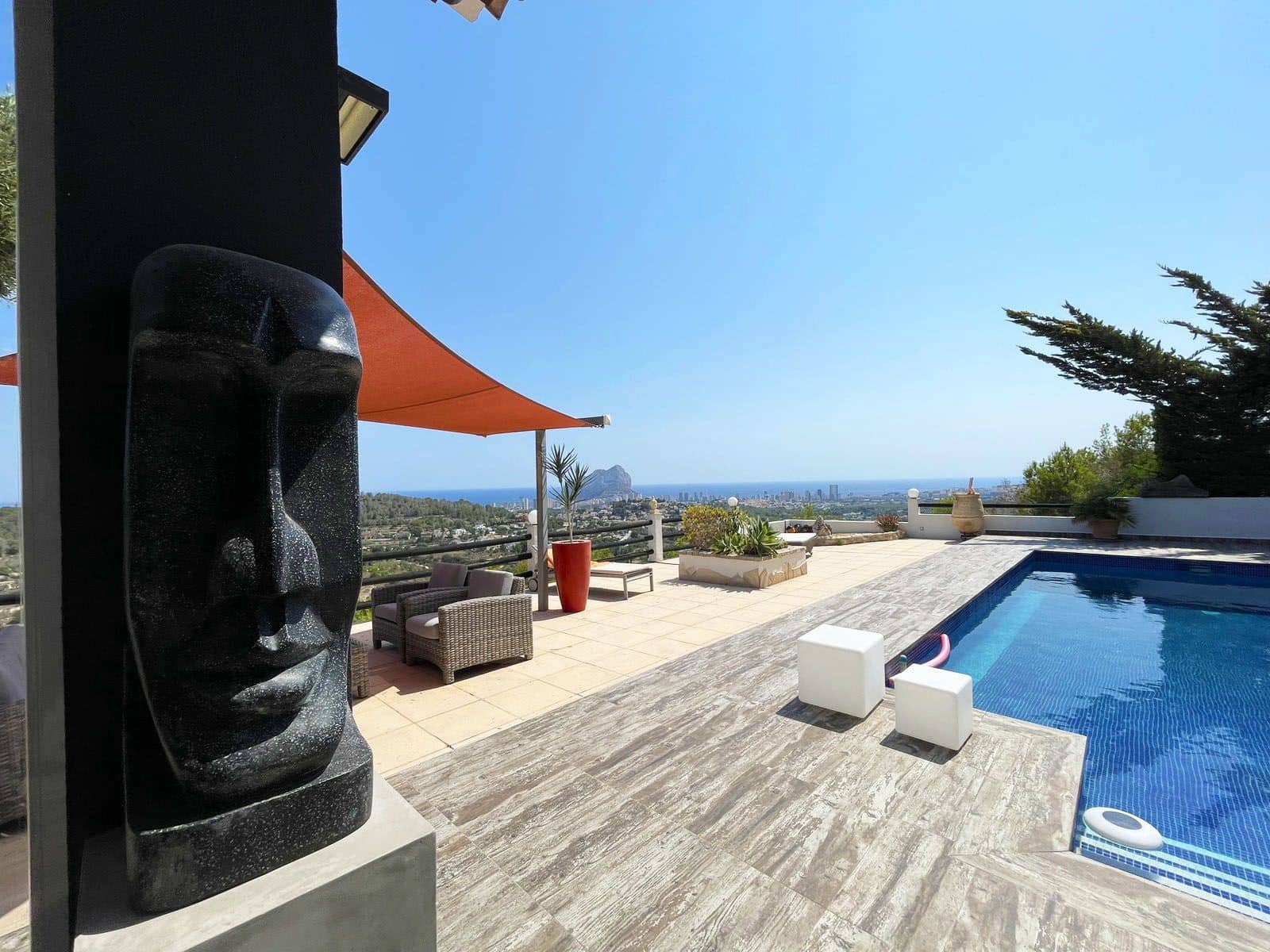 Chalet de 3 habitaciones en Calpe / Calp en venta con piscina garaje - 1.200.000 € (Ref: 9183284)