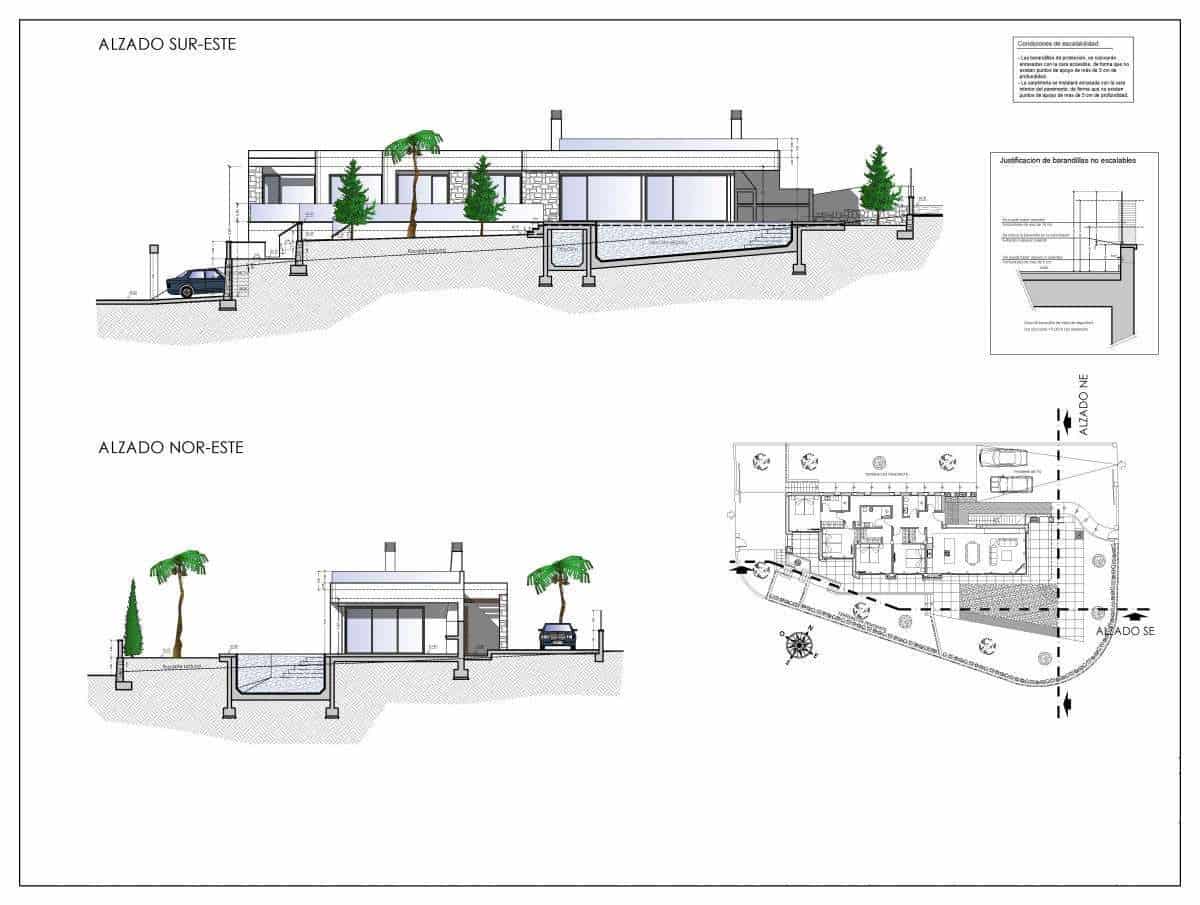 Chalet de 4 habitaciones en Calpe / Calp en venta con piscina garaje - 1.599.000 € (Ref: 9321479)