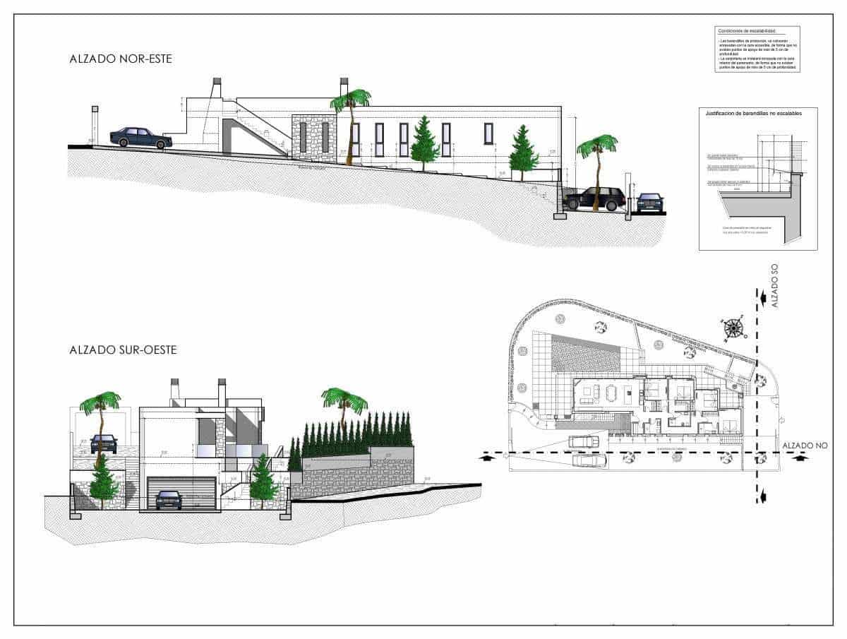 Chalet de 4 habitaciones en Calpe / Calp en venta con piscina garaje - 1.599.000 € (Ref: 9321479)