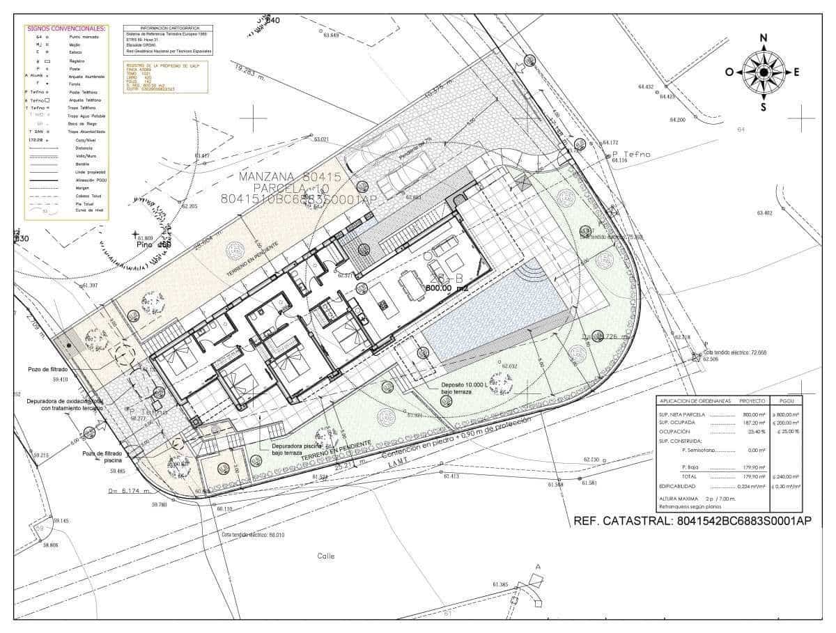 Chalet de 4 habitaciones en Calpe / Calp en venta con piscina garaje - 1.599.000 € (Ref: 9321479)