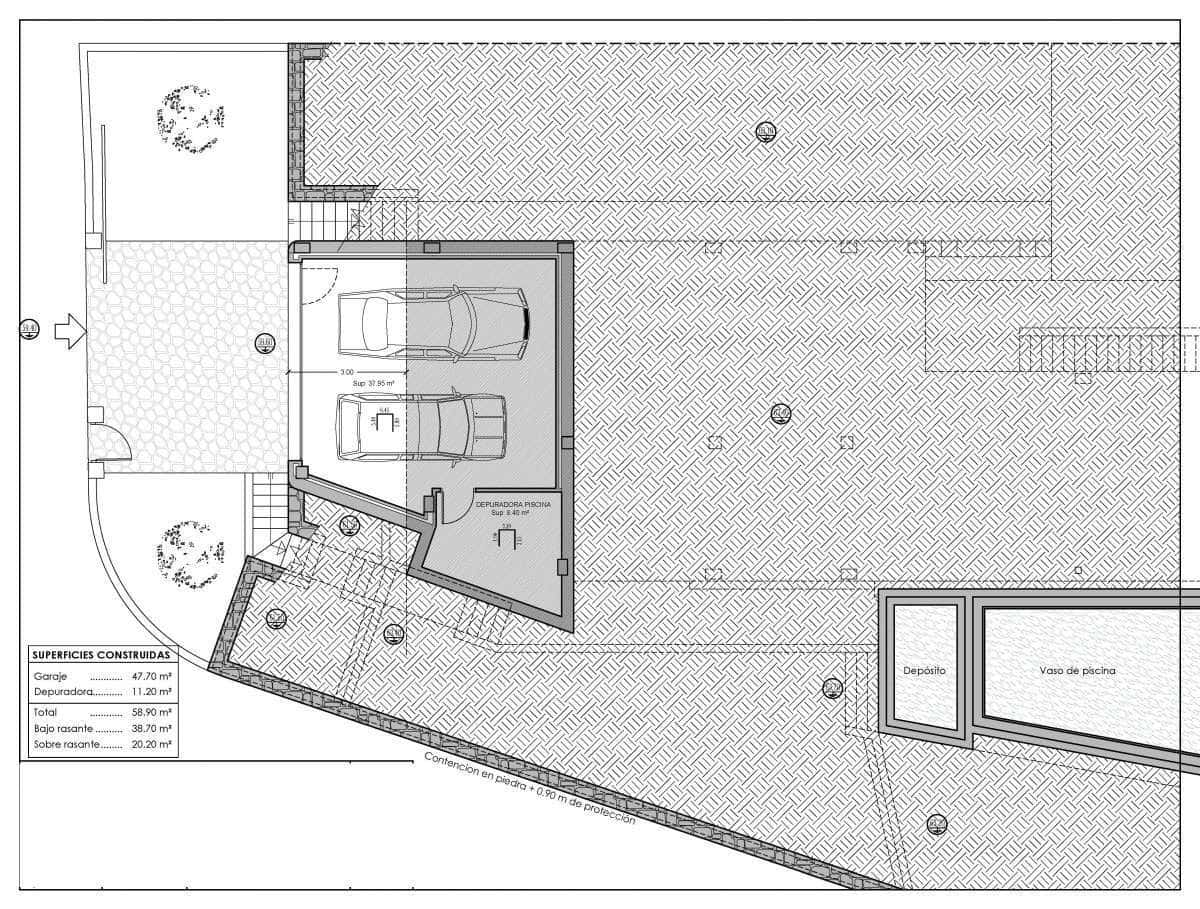 Chalet de 4 habitaciones en Calpe / Calp en venta con piscina garaje - 1.599.000 € (Ref: 9321479)