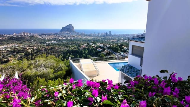 8 quarto Moradia para venda em Calpe / Calp com piscina garagem - 1 450 000 € (Ref: 9387490)