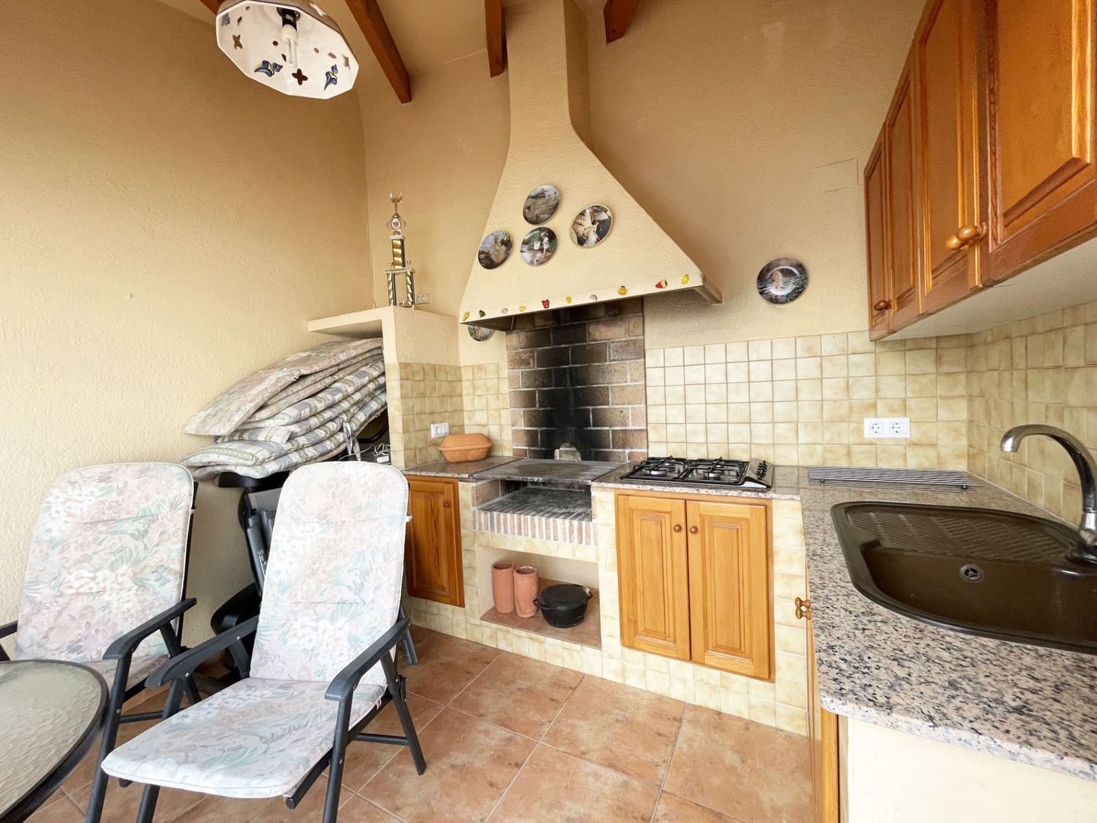 4 sypialnia Willa na sprzedaż w Calpe / Calp z basenem garażem - 716 000 € (Ref: 9390169)