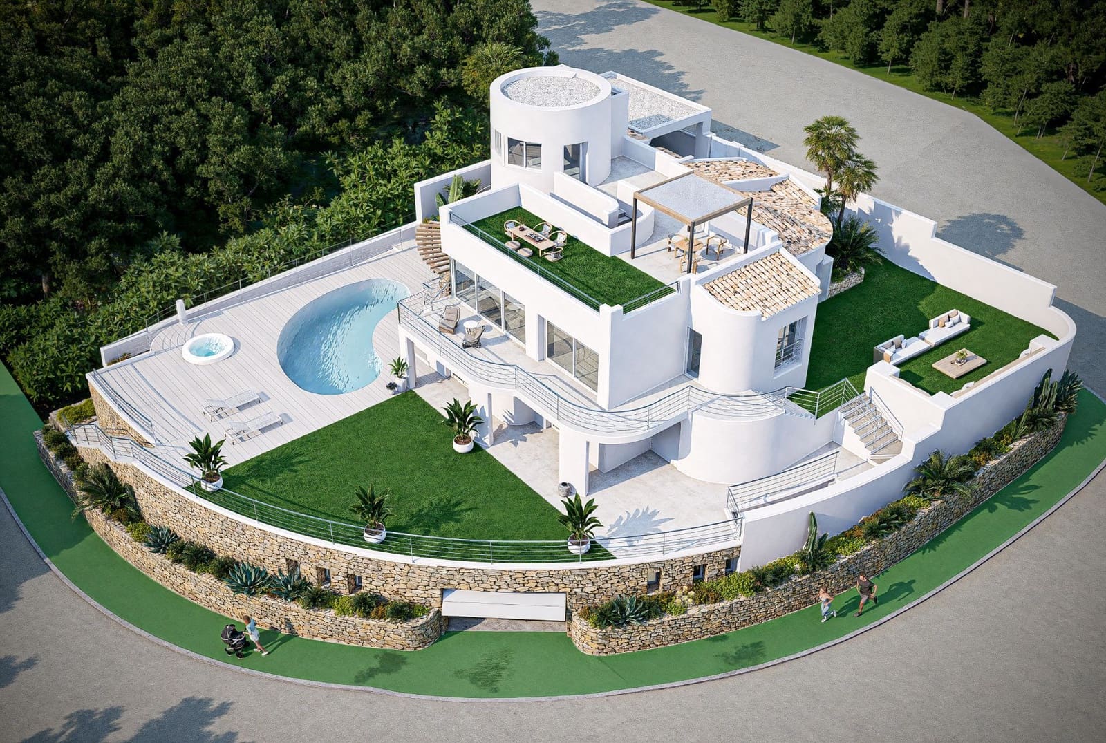 4 bedroom Villa for sale in Altea with pool garage - € 2,190,000 (Ref: 9840823)