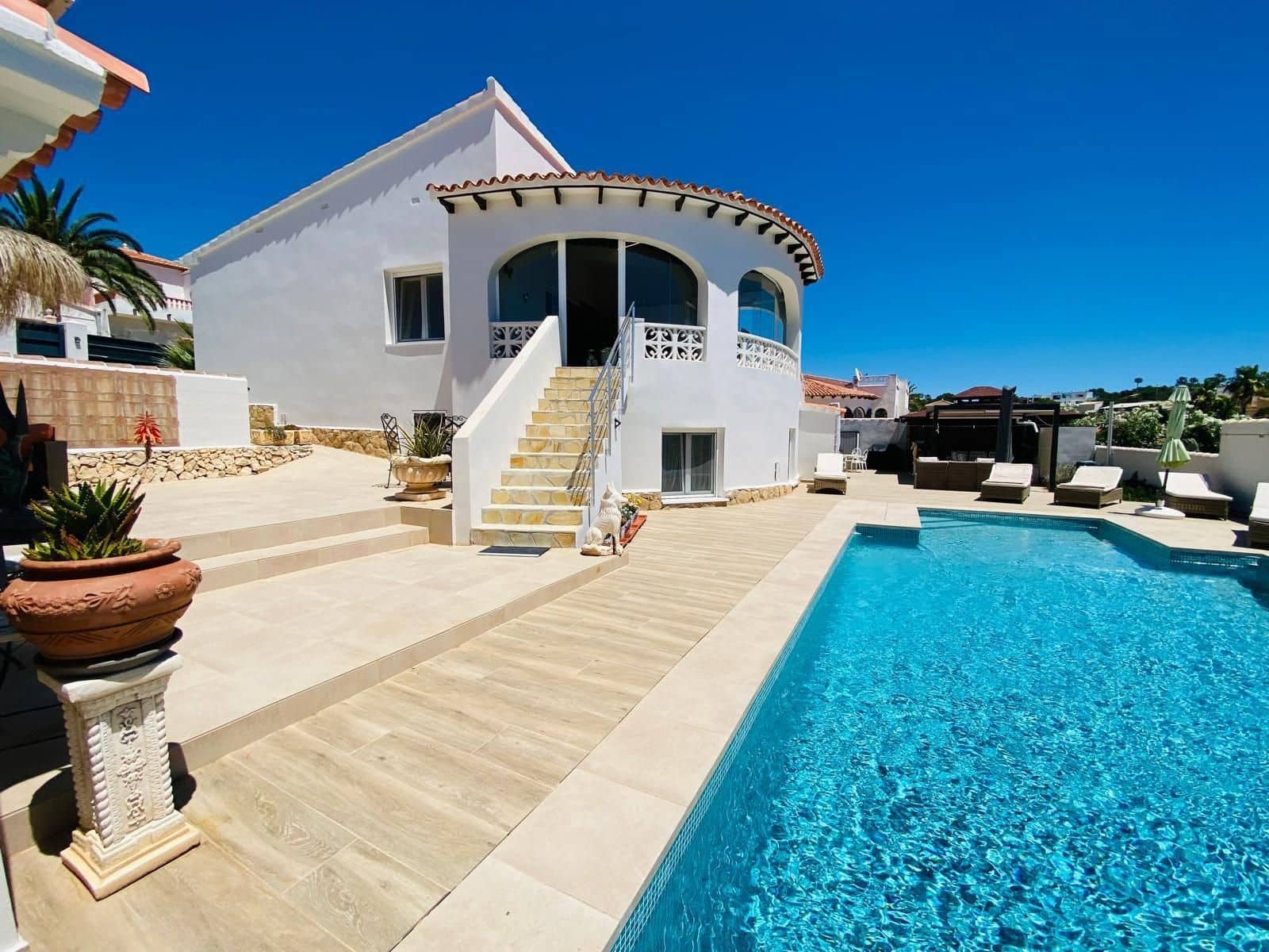 4 sypialnia Willa na sprzedaż w Calpe / Calp z garażem - 849 000 € (Ref: 9941715)