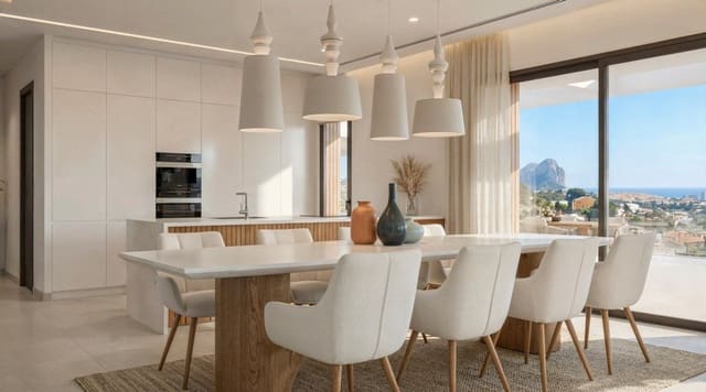 3 soverom Villa til salgs i Calpe / Calp med svømmebasseng garasje - € 1 345 000 (Ref: 9978145)